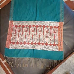 Pashmina scarf emerald green